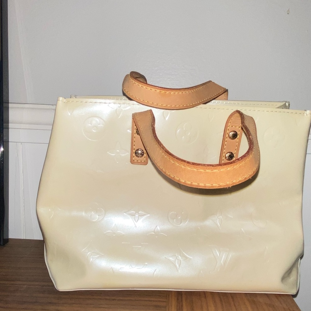 Louis Vuitton Reade Vernis handbag/ Brown Leather